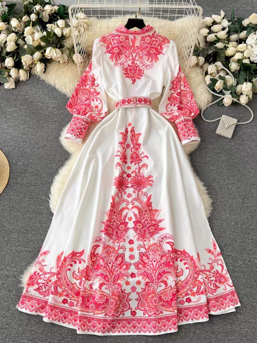 Be my butterfly print dress ED172 images